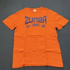 ZUMBAウェア オレンジTシャツ フリーサイズのサムネイル