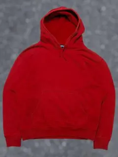 OLD UNIQLO Mサイズ 90s パーカー 赤 スウェット 裏起毛 y2k
