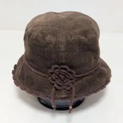 コーデュロイ バケットハット