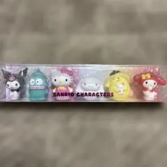 サンリオキャラクター ソフビマスコット人形srcドール 6個入り セット