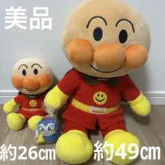 アンパンマンぬいぐるみ　大と小セット（おまけ付き）のサムネイル