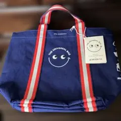 【新品・未使用】明治屋　アニヤ・ハインドマーチ　コラボユニバーサルバッグ　タグ付