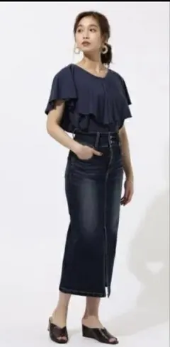 AZUL BY MOUSSY デニム　スカート