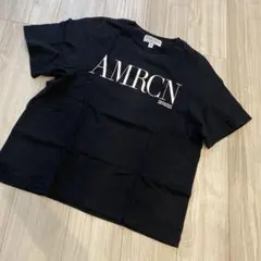 Americana 半袖 Tシャツ ブラックのサムネイル