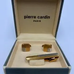 ピエールカルダン ネクタイピン カフス セット ゴールド シルバー