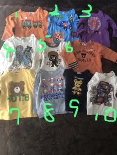 ミキハウス ダブルビー　ロンT トレーナー