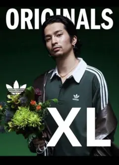 常田大希着用 アディダス アディカラー ラグビー ポロシャツ XL - メルカリ