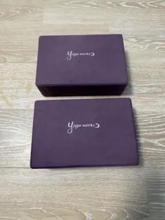 Yoga works ヨガブロック 2個セット