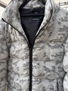 専用　最終　AZUL グレー迷彩 ダウンジャケット