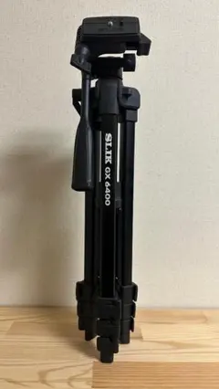 SLIK アルミ三脚 GX 6400 4段伸縮タイプ 全高154cmのサムネイル