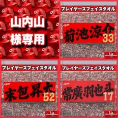 山内山様 リクエスト 3点 まとめ商品 カープタオル