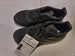 新品！アディダス デュラモ SL FX7306 ローカット　22.5cm黒