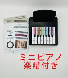 ミニピアノ楽譜付き おもちゃ 知育玩具在庫1点のみ！