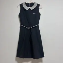 mimi chaton ベルト付きノースリーブワンピース