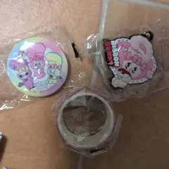 ESTHER BUNNY バッジ・キーホルダー・テープセット　くら寿司