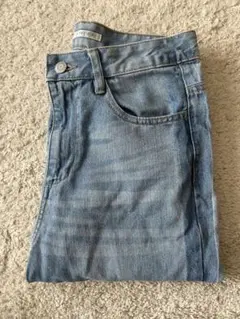 ライトブルー ストレートレッグデニム