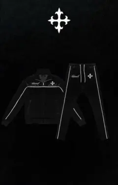 24karats RHINESTONE VELOUR JERSEY SET-UP - メルカリ