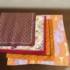 ハンカチ4枚セットKatharine Hamnett他