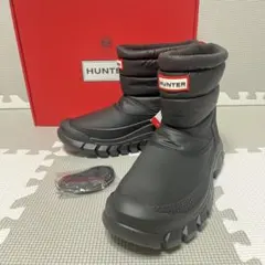 新品・未使用品✨HUNTER ハンター 防水ショートブーツ ブラック UK6