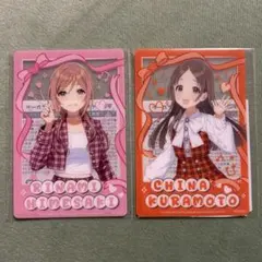 学園アイドルマスターズ クリアカード 2枚
