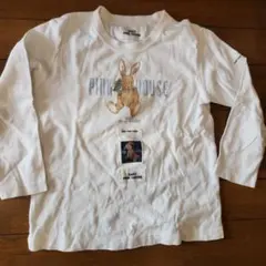 BABY PINK HOUSE 長袖カットソー 110cm白