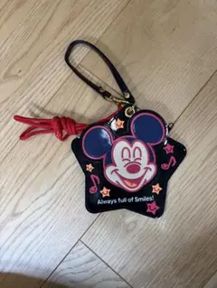 ミッキーマウス 星型パスケース
