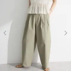 ELENCARE DUE コクーンタックパンツ