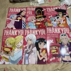 ONE PIECE THANK YOU クリアファイル8枚セット