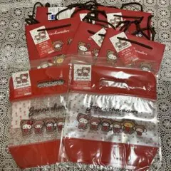 サンリオ　手提げ袋　底マチハンドルバッグ　バレンタイン　紙袋　8点セット