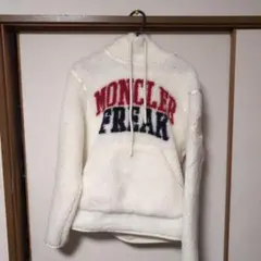 【極美品】 MONCLER パーカー ボア FREAK マグリア ブラック S 極美品】 MONCLER パーカー ボア FREAK マグリア ブラック S