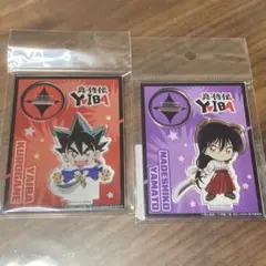 真・侍伝 YAIBA 鉄刃 大和撫子 ミニキャラ アクリルスタンド2個セット