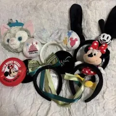 ディズニー カチューシャ ポシェット まとめ売り　6点セット