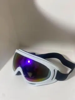 ゴーグル　スノーゴーグル　スノボ　スキー　スノボー　ホワイト　サバゲー