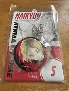 ハイキュー 缶バッジ＆特製ホルダーコレクション 第3弾 音駒高校　孤爪研磨