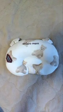 GELATO PIQUE ドーナツ枕 クマ柄　赤ちゃんベビー