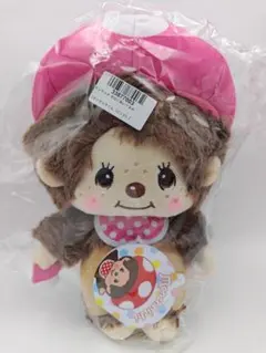 モンチッチ きのこぬいぐるみ ピンク
