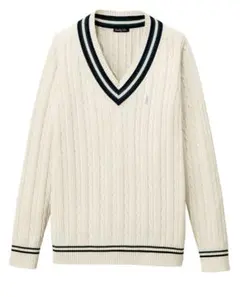 EAST BOY Venus綿プルオーバー7G〈ケーブル／ライン入り〉