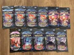 Disny LORCANA トレーディングカード6枚入り　　未開封×11