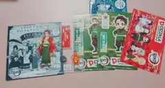 鬼滅の刃　竈門炭治郎　ピザーラ　オリジナルアクリルフィギュア＆ステッカー