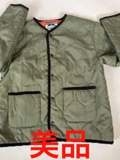 マーキーズキルトカーディガンジャケットアウターmarkey's 150 男女兼用