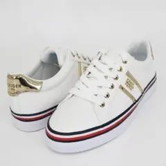 【23cm】TOMMY トミーヒルフィガー スニーカー FENT Ⅱ 白のサムネイル