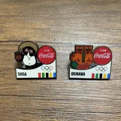 コカコーラ オリンピック ピンバッチ
