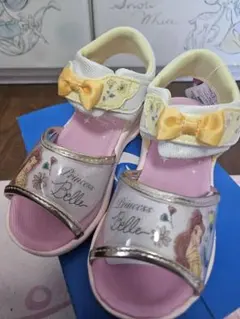 プリンセスベル サンダル ピンク イエロー