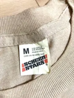 80sSCREEN STARS ヴィンテージ 白タグ Tシャツ　極美品
