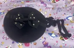 ベイビーザスターズシャインブライト　ベレー帽 黒のサムネイル