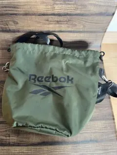 Reebok ショルダーバッグ オリーブグリーンのサムネイル