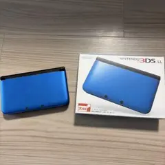 Nintendo 3DS LL ブルー×ブラック 本体