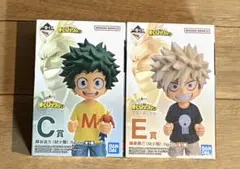 一番くじ 僕のヒーローアカデミア 二人のあこがれ C賞 緑谷出久 E賞 爆豪勝己