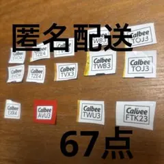 【匿名配送】カルビー　Calbee 応募券 複数モデル　67点分