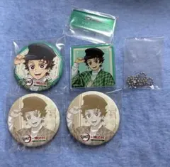 鬼滅の刃 明治村 竈門炭治郎 缶バッジ キーホルダー